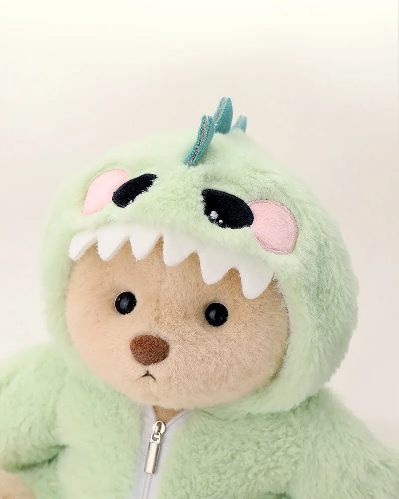 Dinosaur Teddy Bear | Handmade Jointed Teddy Bear Gift